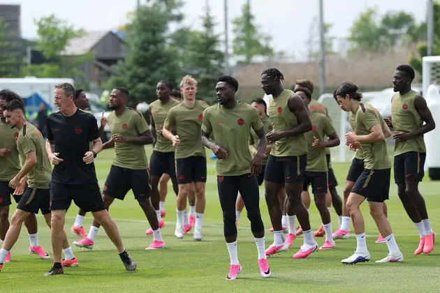 Canada in training