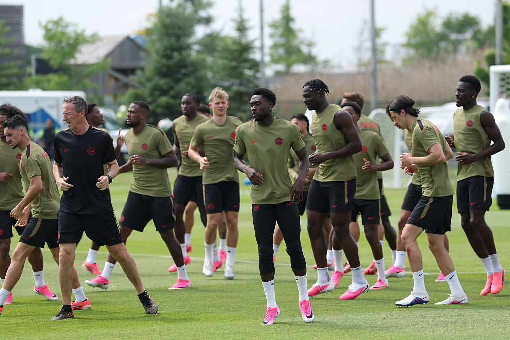 Canada in training