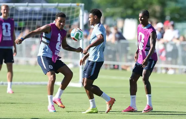 Morgan Rogers and Ollie Watkins