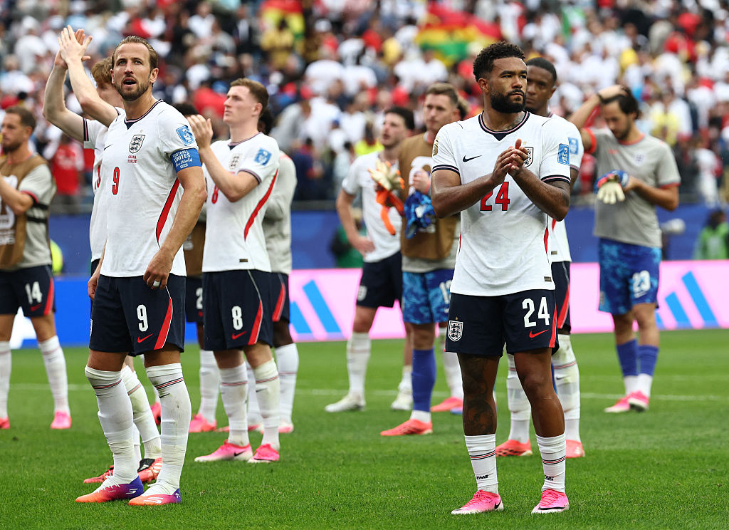 Reece James with his England team-mates