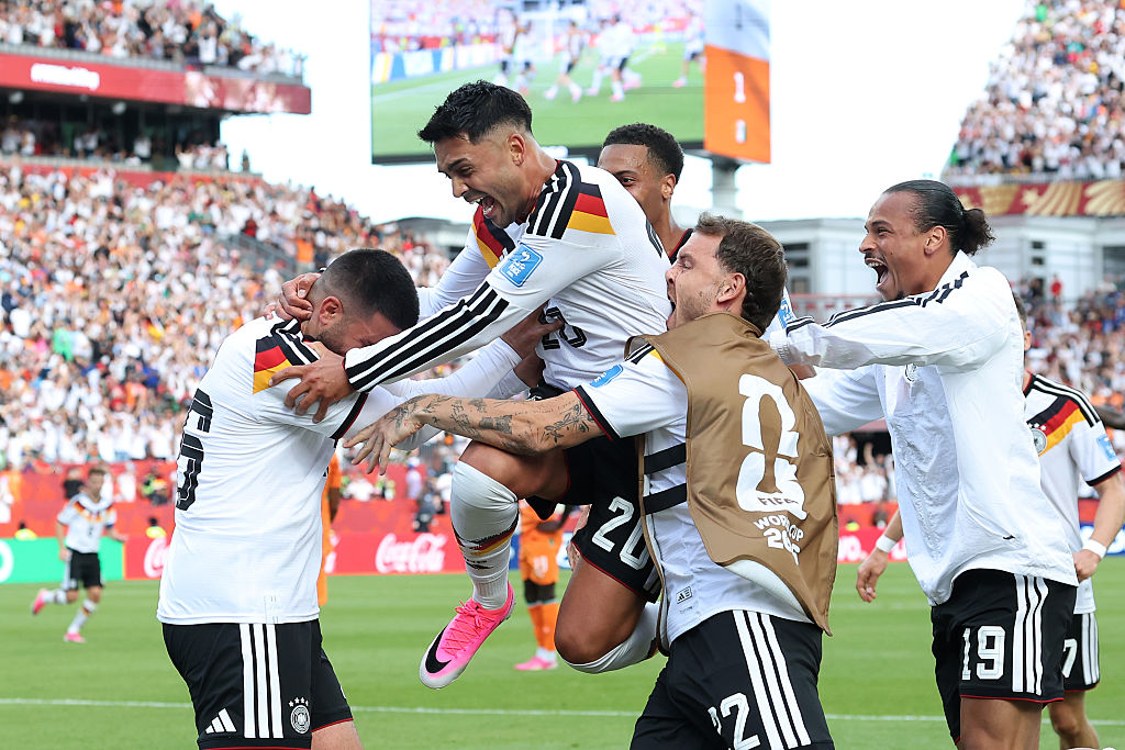 Germany celebrate Undav's winner