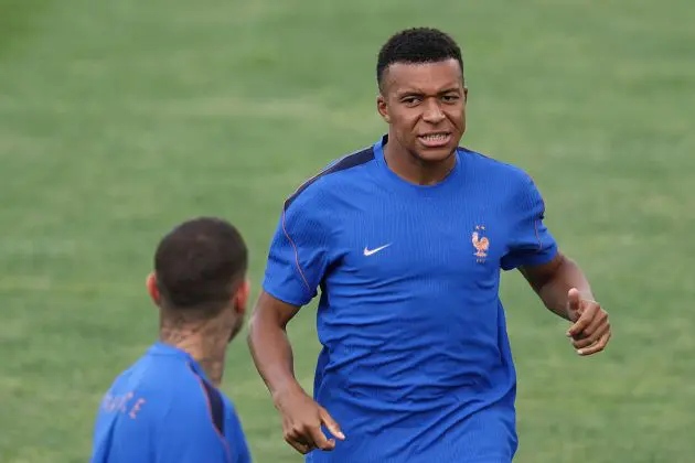 France forward Kylian Mbappe