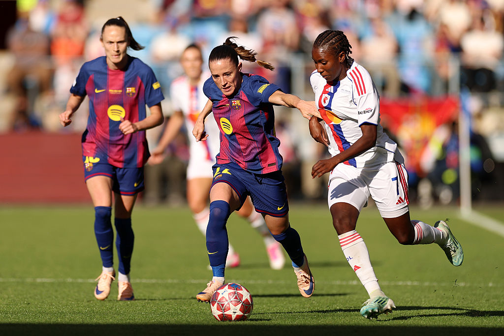 Ona Batlle playing for Barcelona