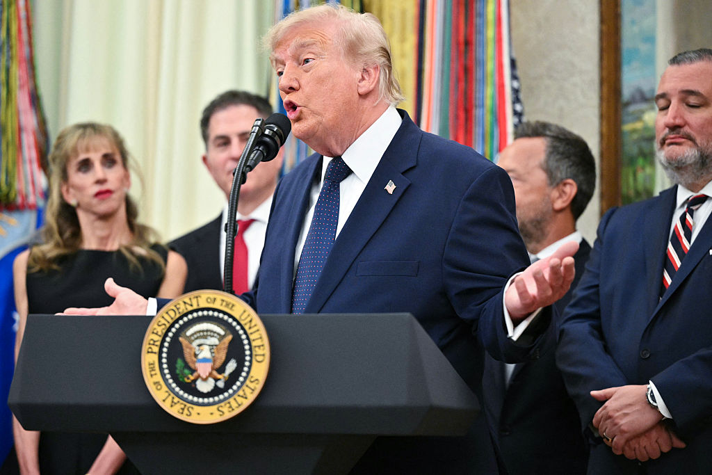US president Donald Trump