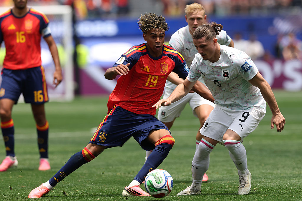 Spain's Lamine Yamal