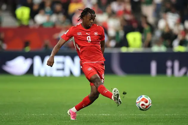 Johan Manzambi of Switzerland