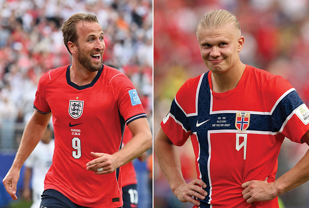 Harry Kane and Erling Haaland