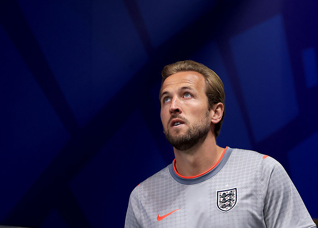 England striker Harry Kane