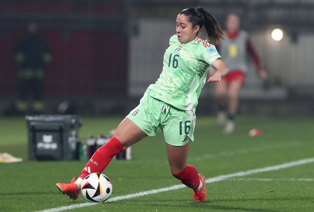 Giulia Dragoni playing for Italy