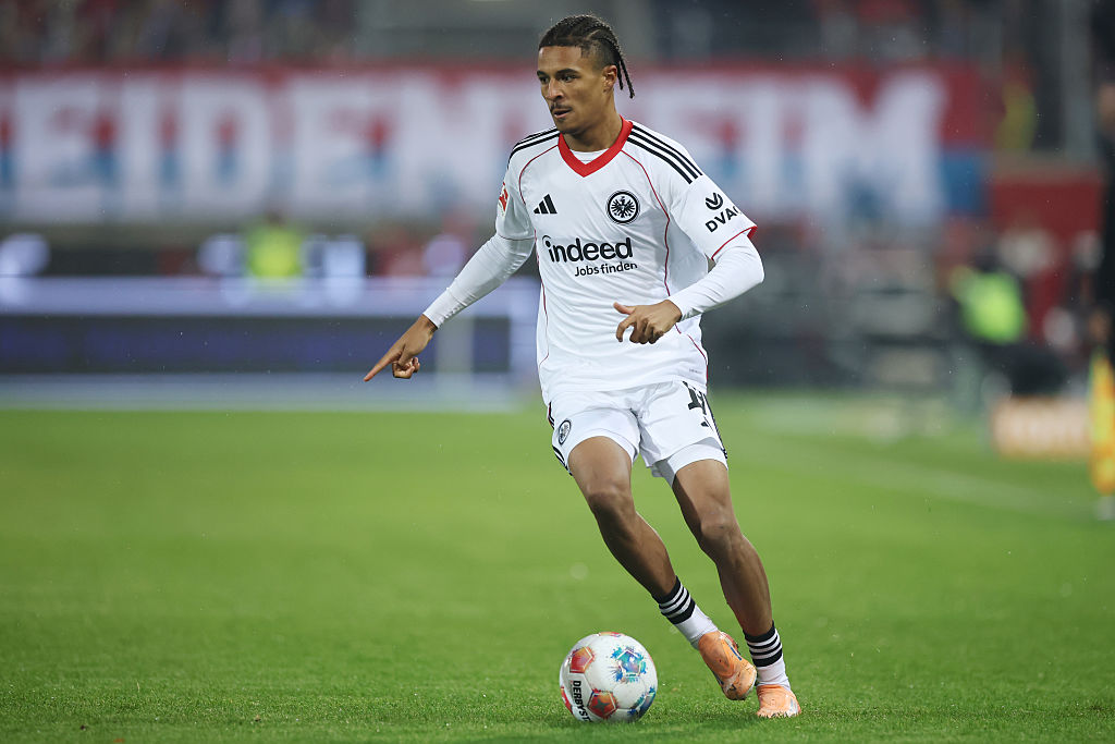 Jean Bahoya of Eintracht Frankfurt