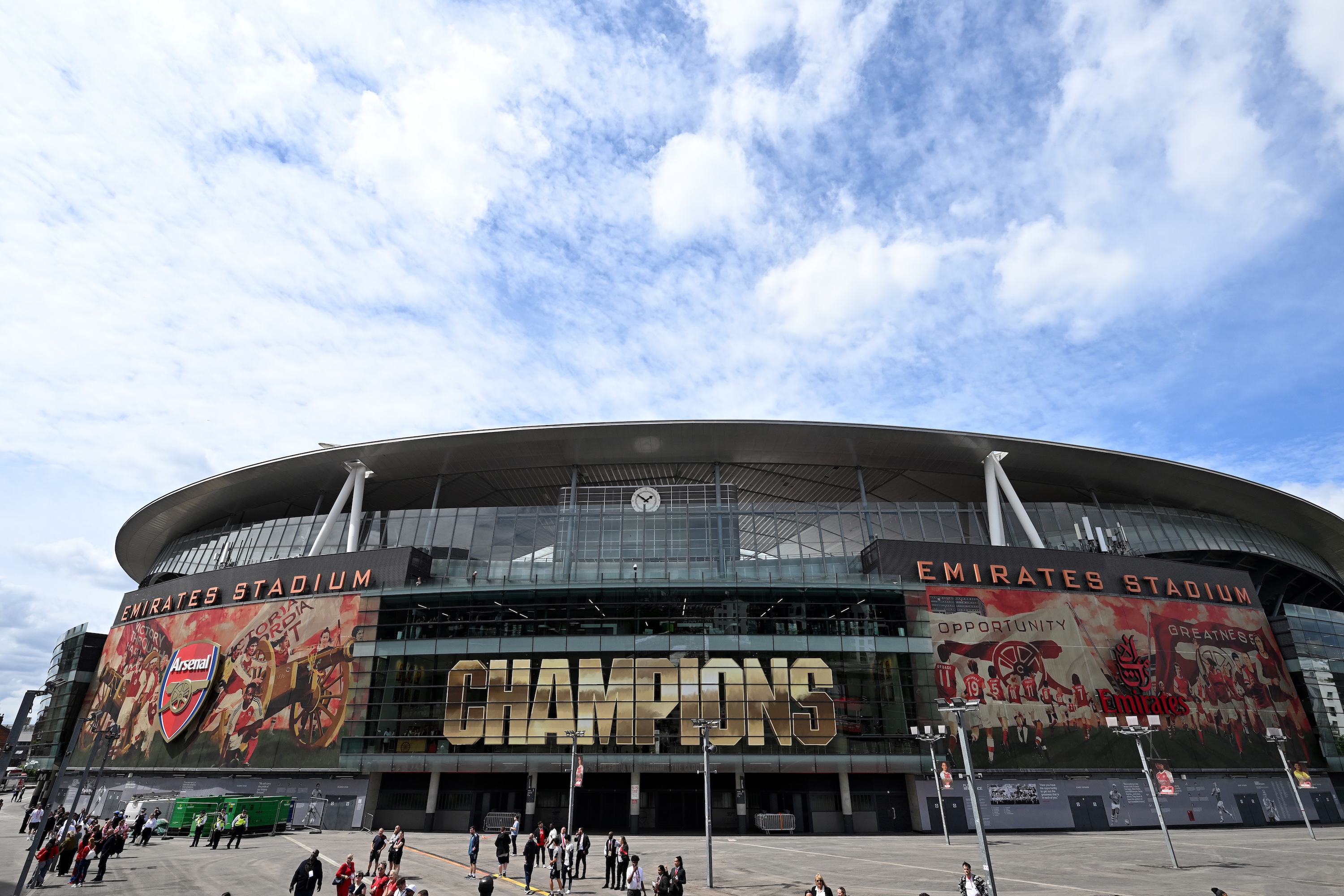 The Emirates Stadium