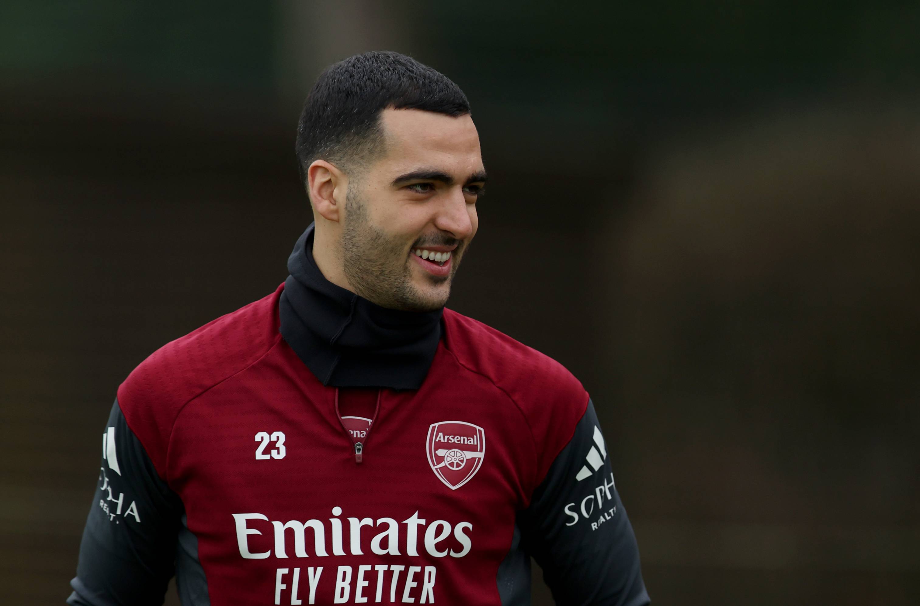Arsenal midfielder Mikel Merino