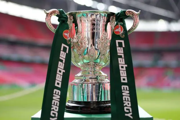The Carabao Cup trophy