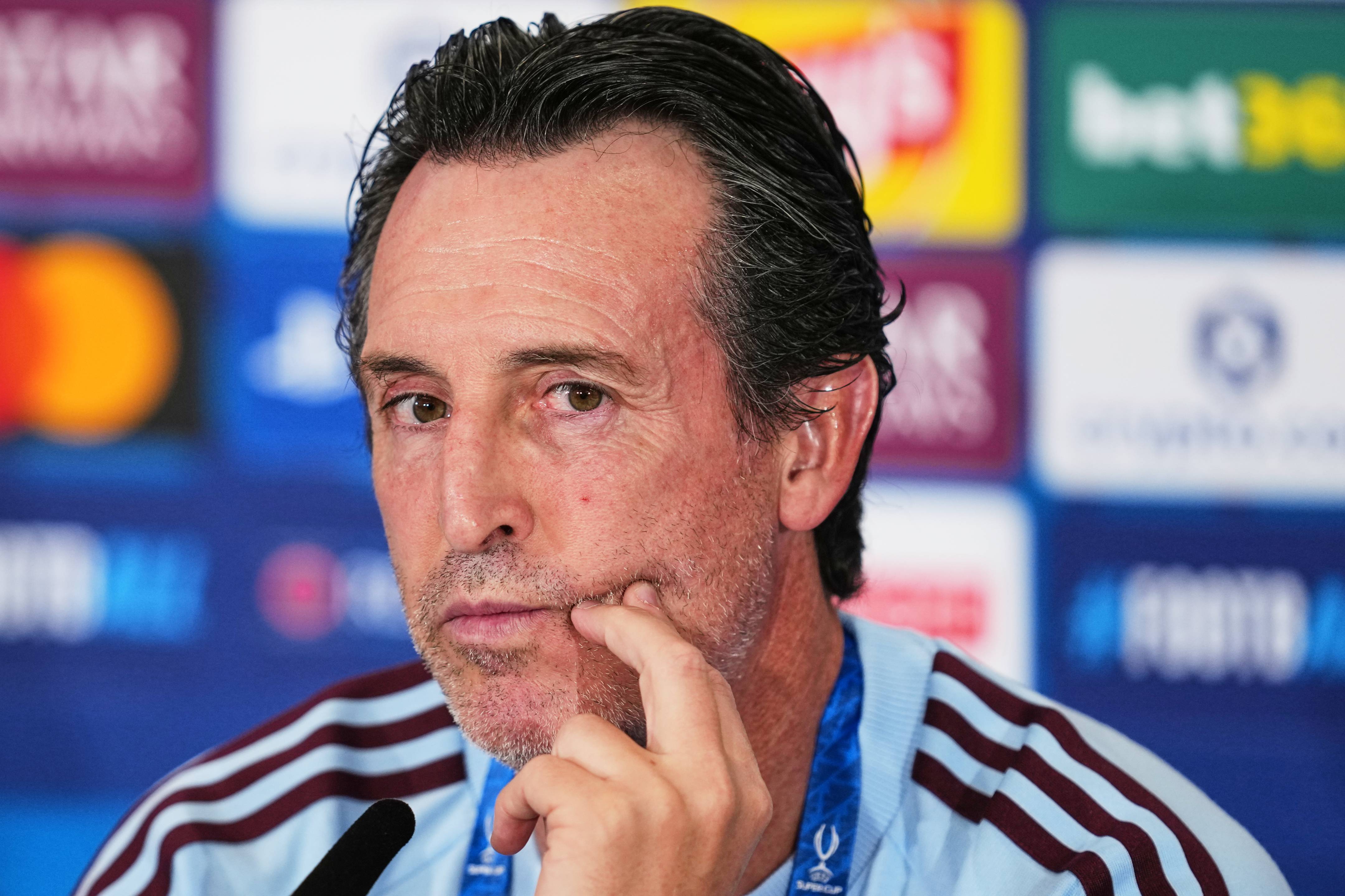 Aston Villa boss Unai Emery