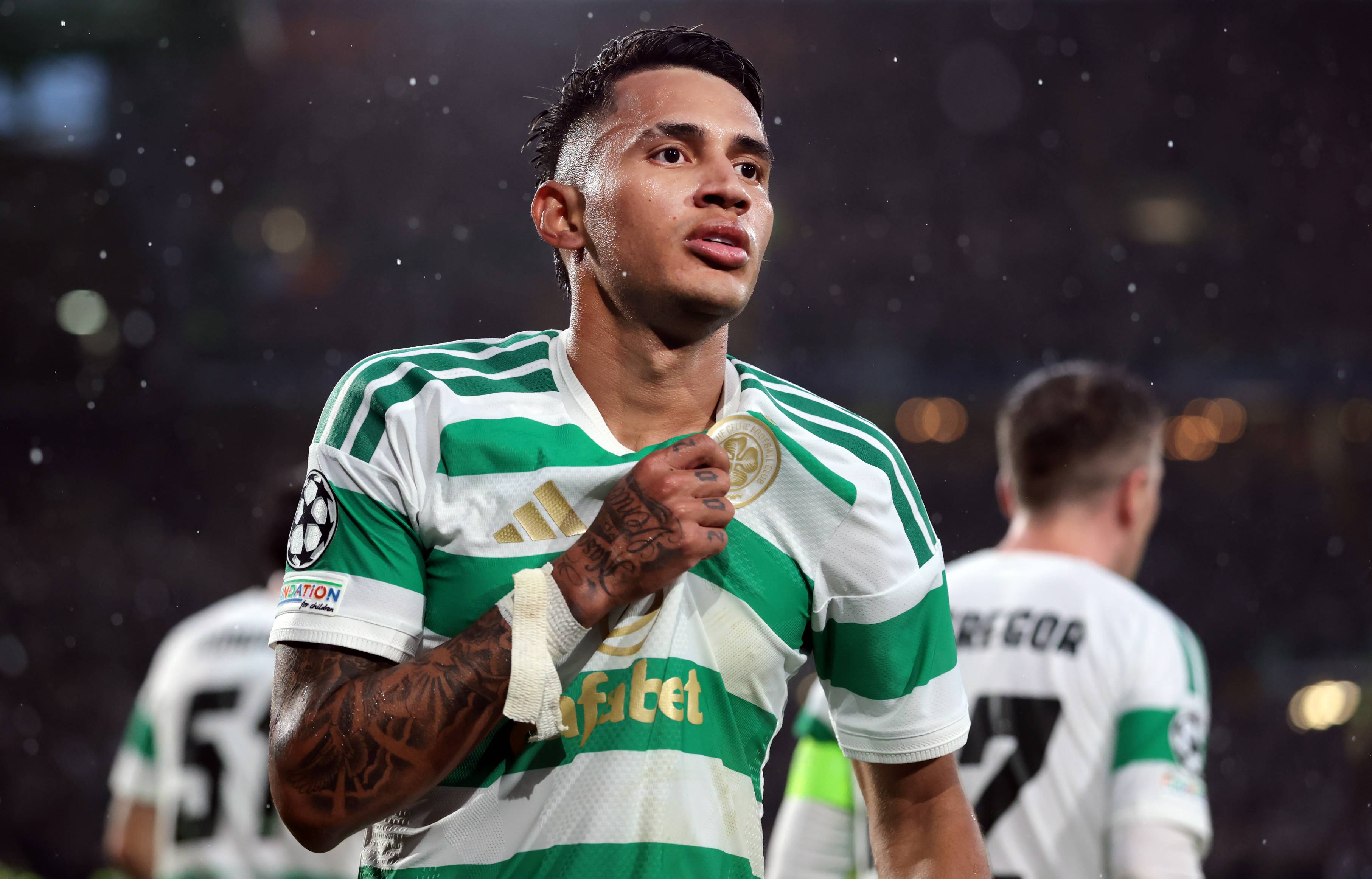 Camilo Duran celebrates