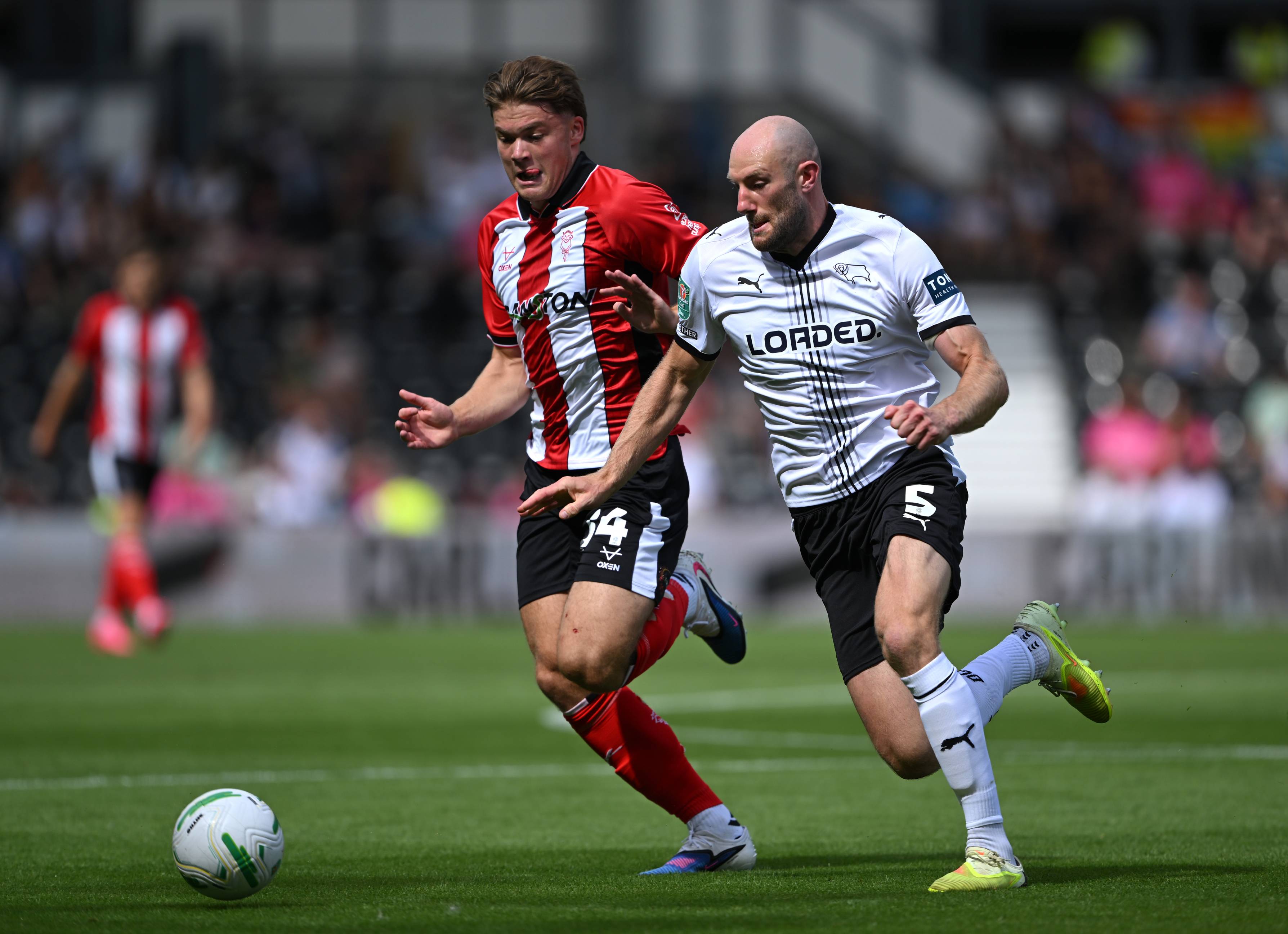 Derby defender Matt Clarke