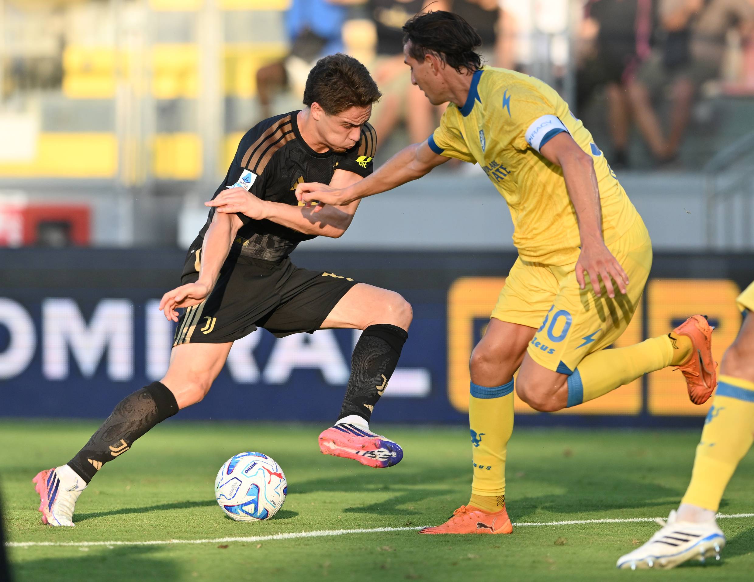 Kenan Yildiz in action for Juventus
