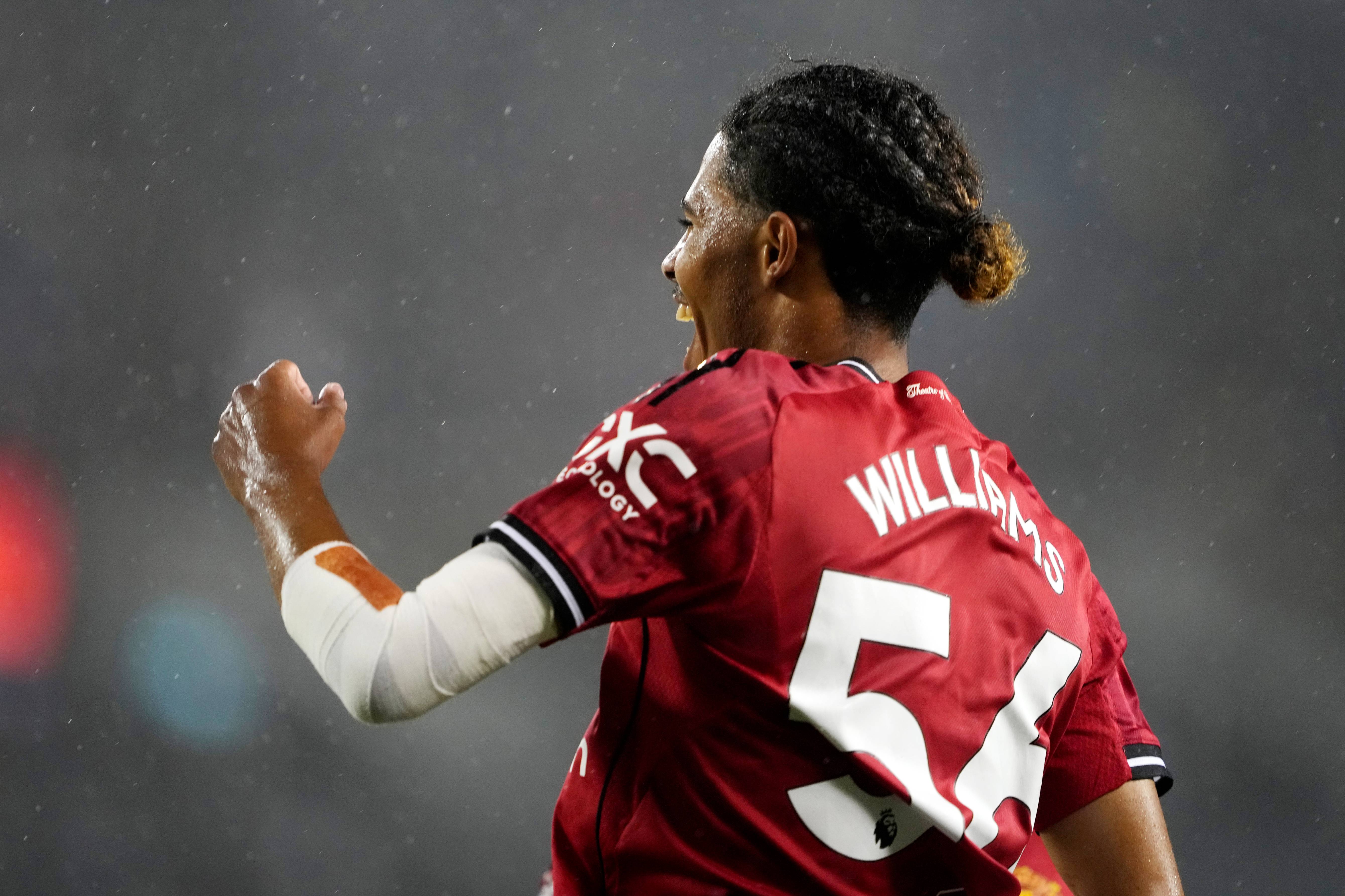 Ethan Williams has joined Man Utd