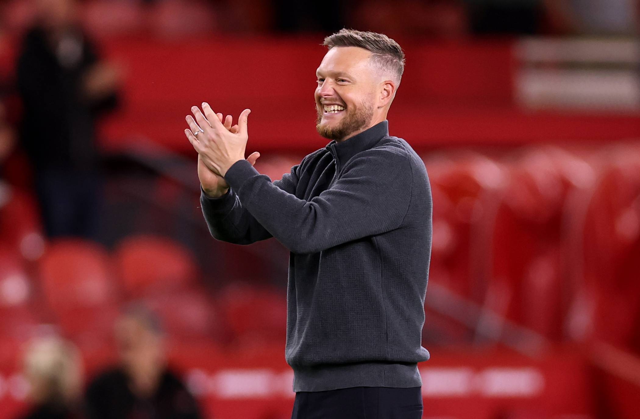 Middlesbrough boss Kim Hellberg