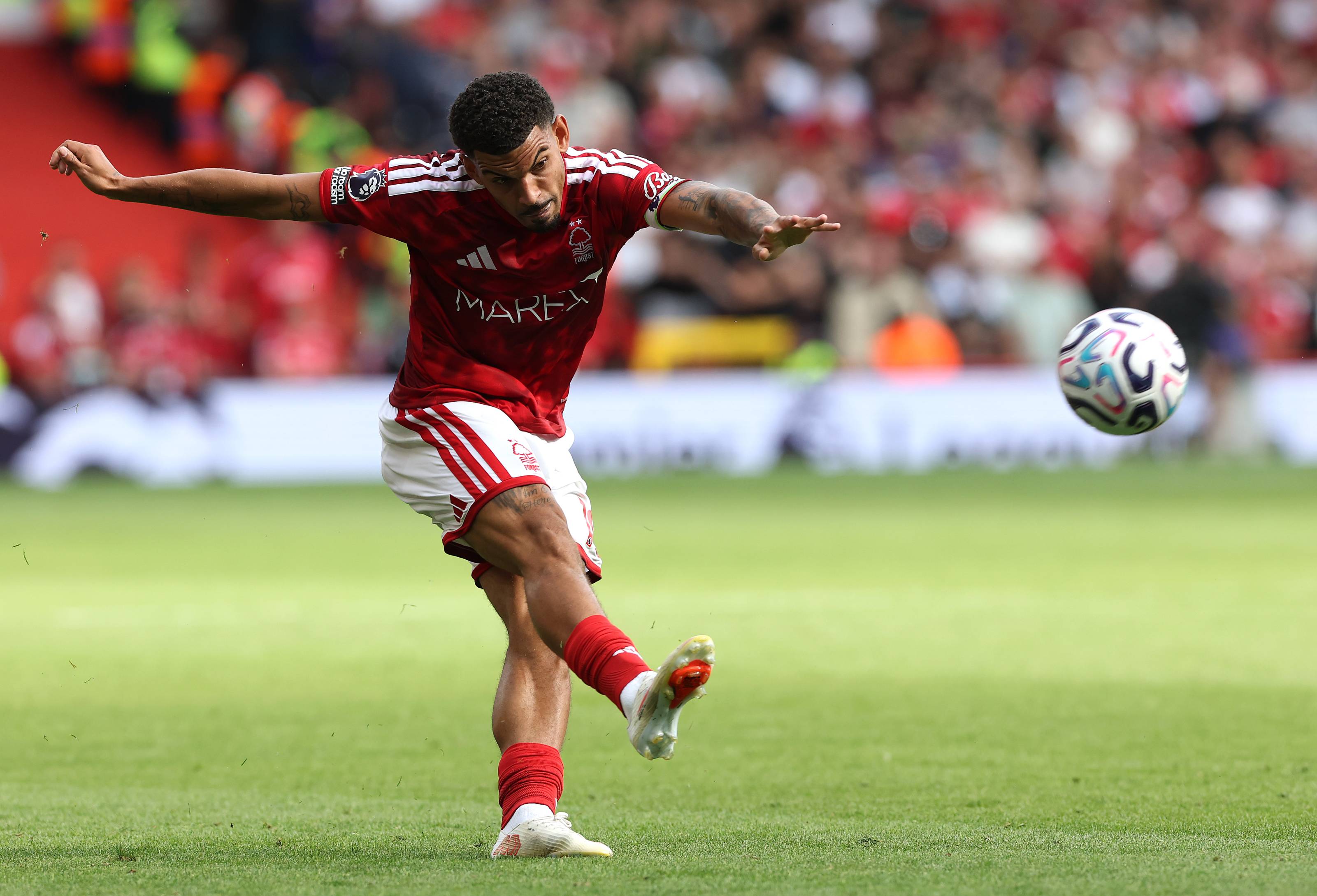 Nottingham Forest midfielder Morgan Gibbs-White