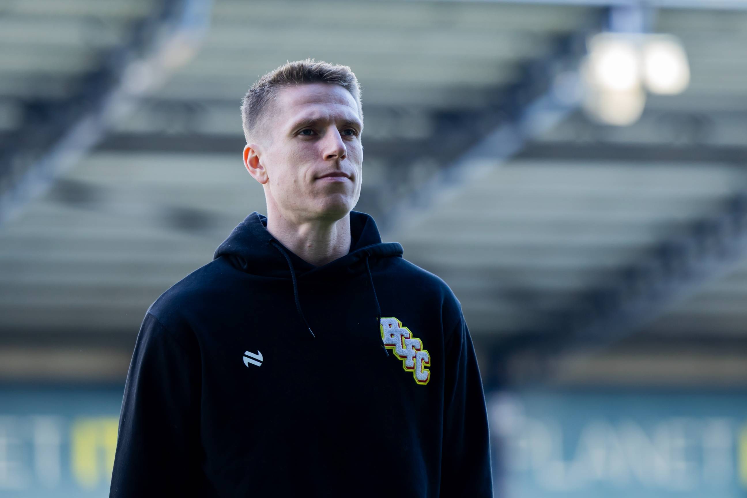 Bristol City striker Emil Riis