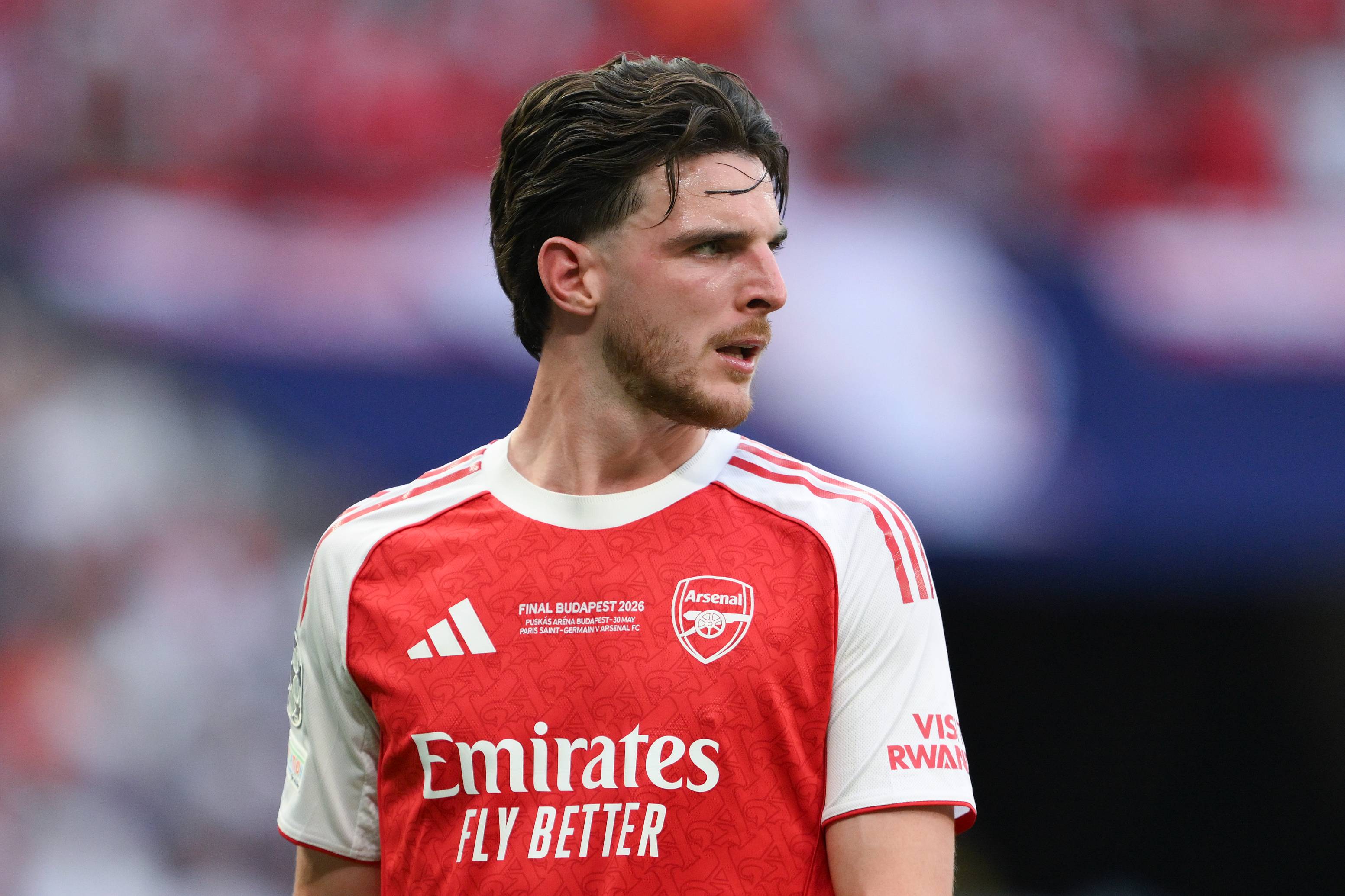 Arsenal midfielder Declan Rice