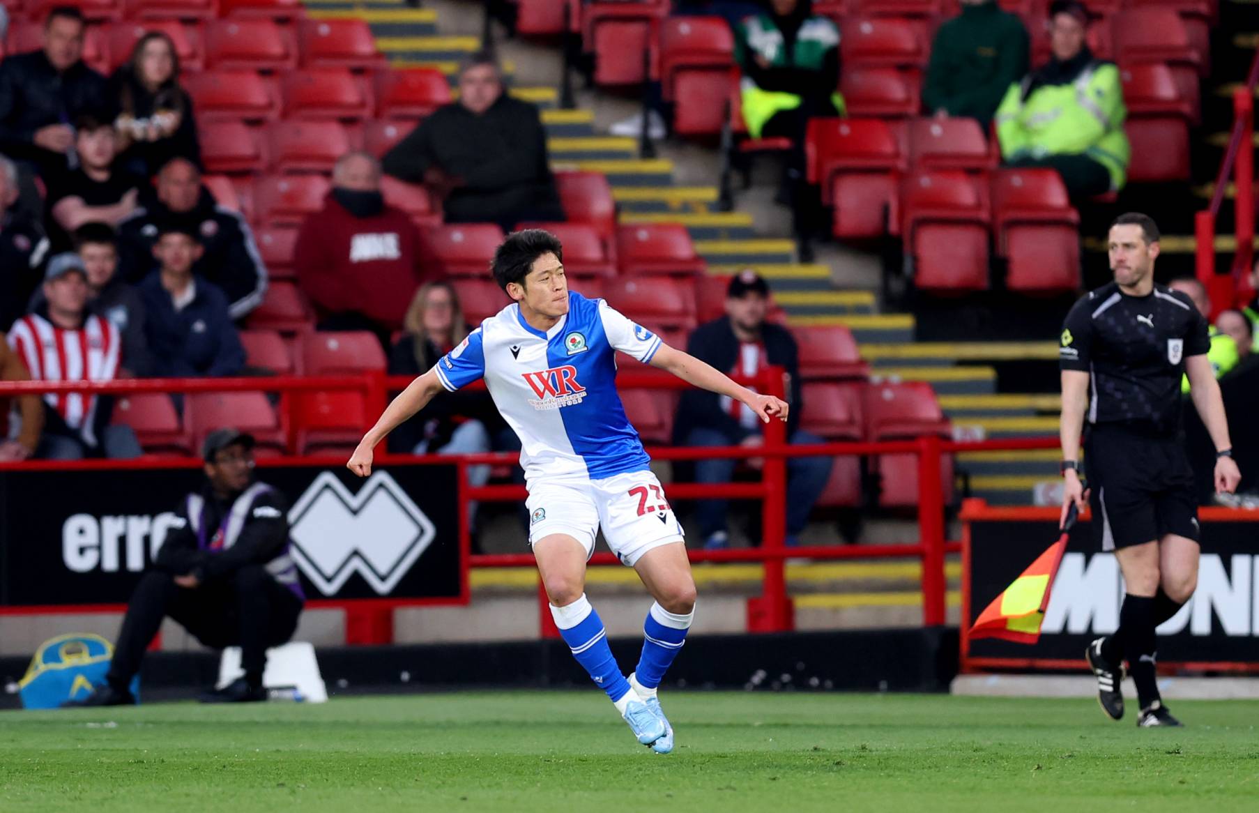 Blackburn Rovers striker Yuki Ohashi
