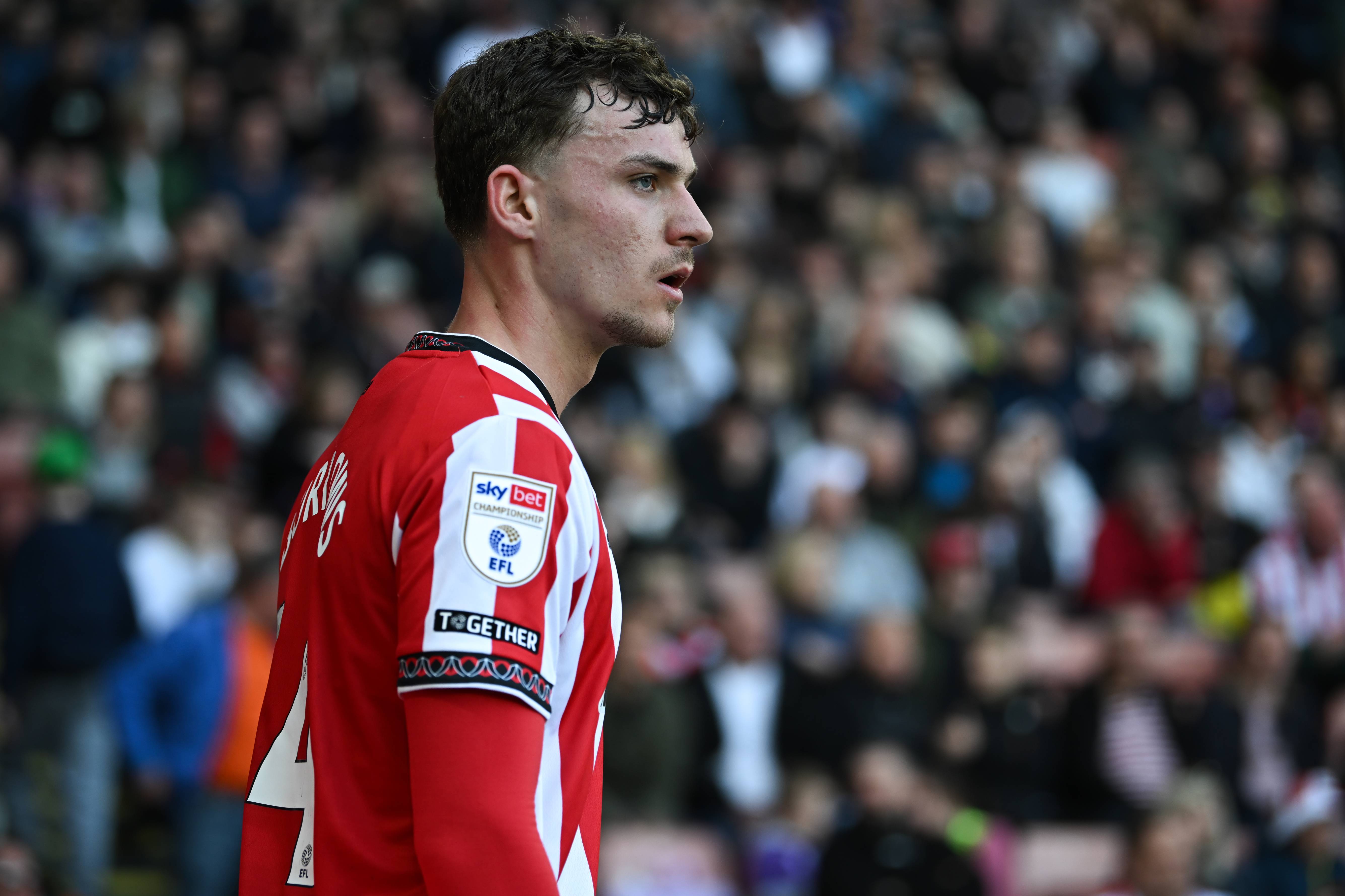 Sheffield United defender Harrison Burrows