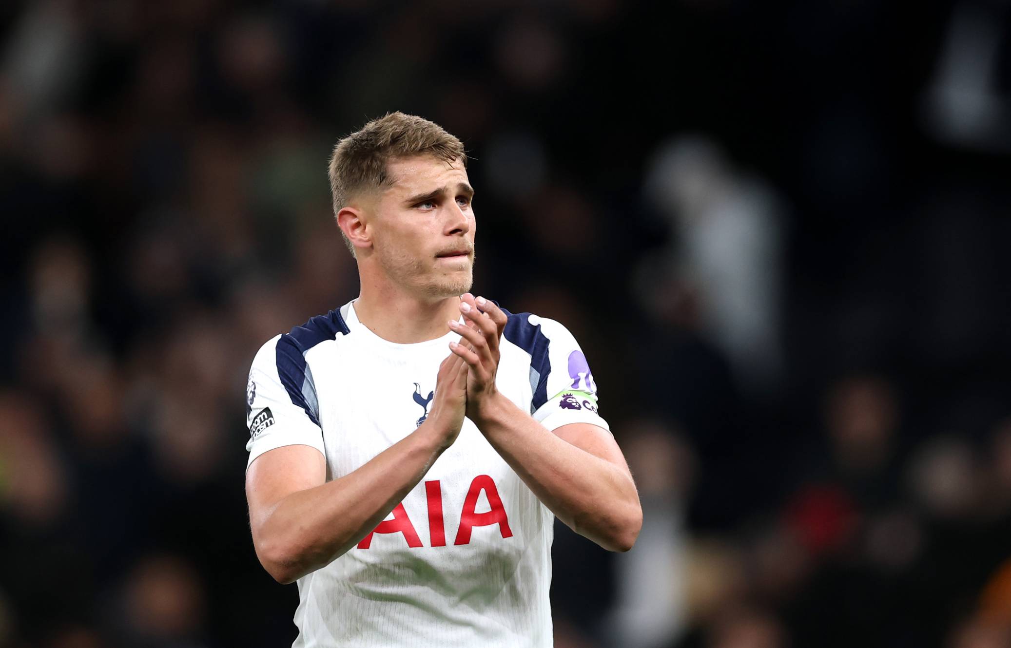 Spurs defender Micky van de Ven