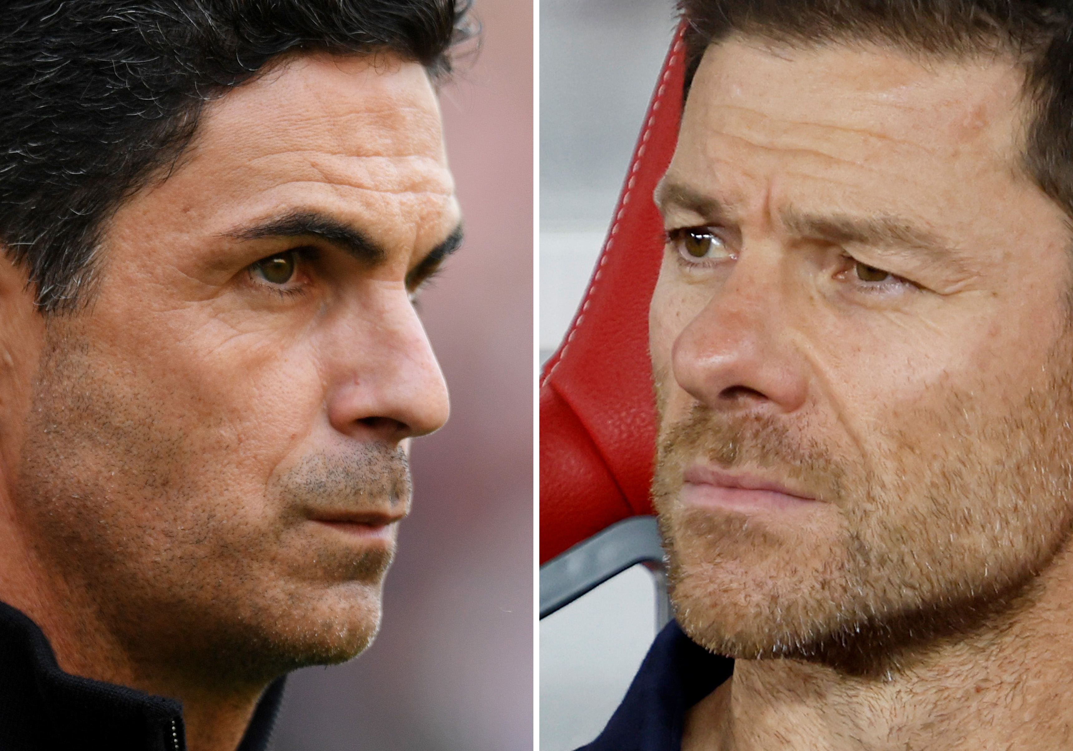 Mikel Arteta and Xabi Alonso