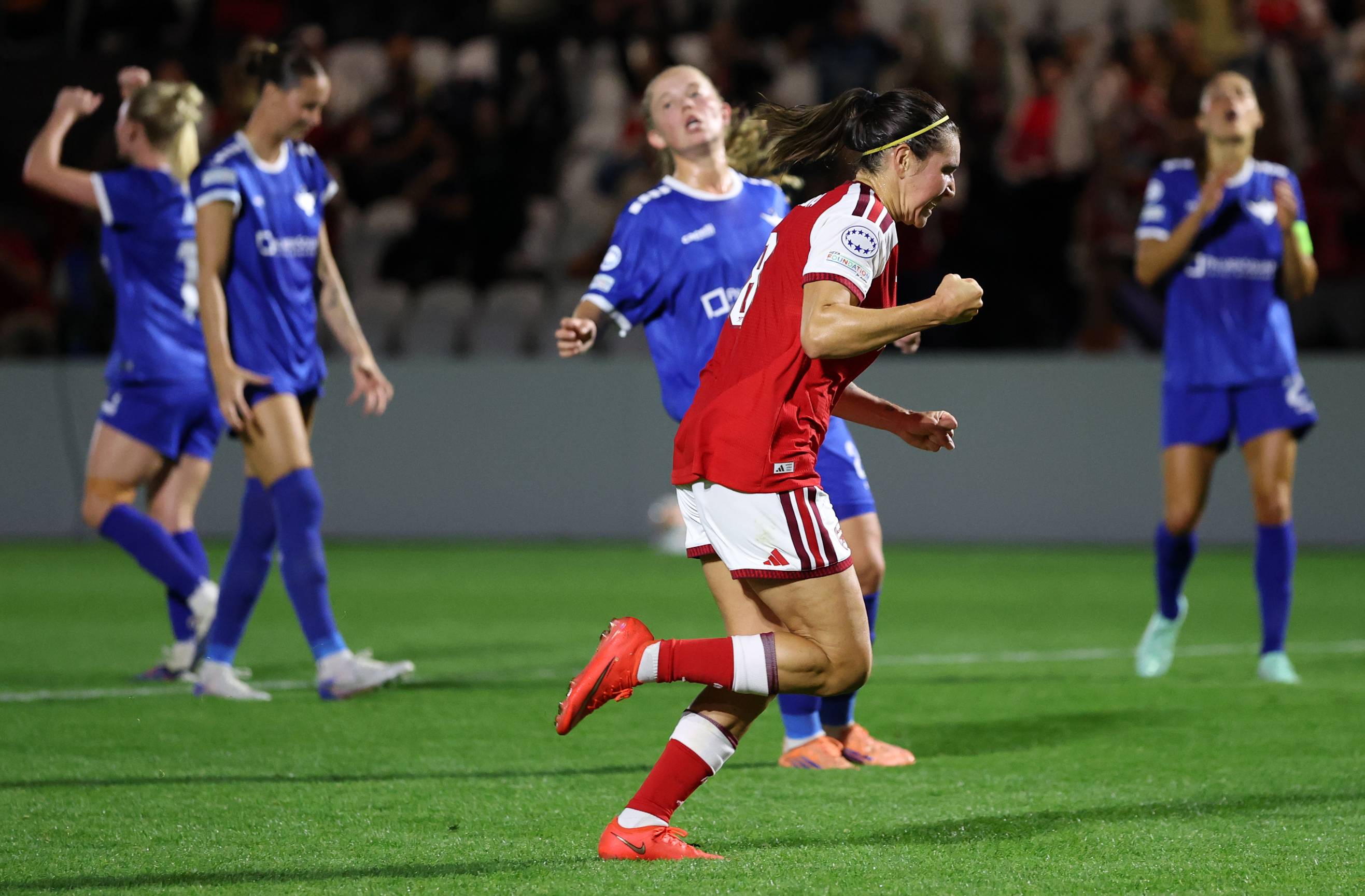 Caldentey celebrates