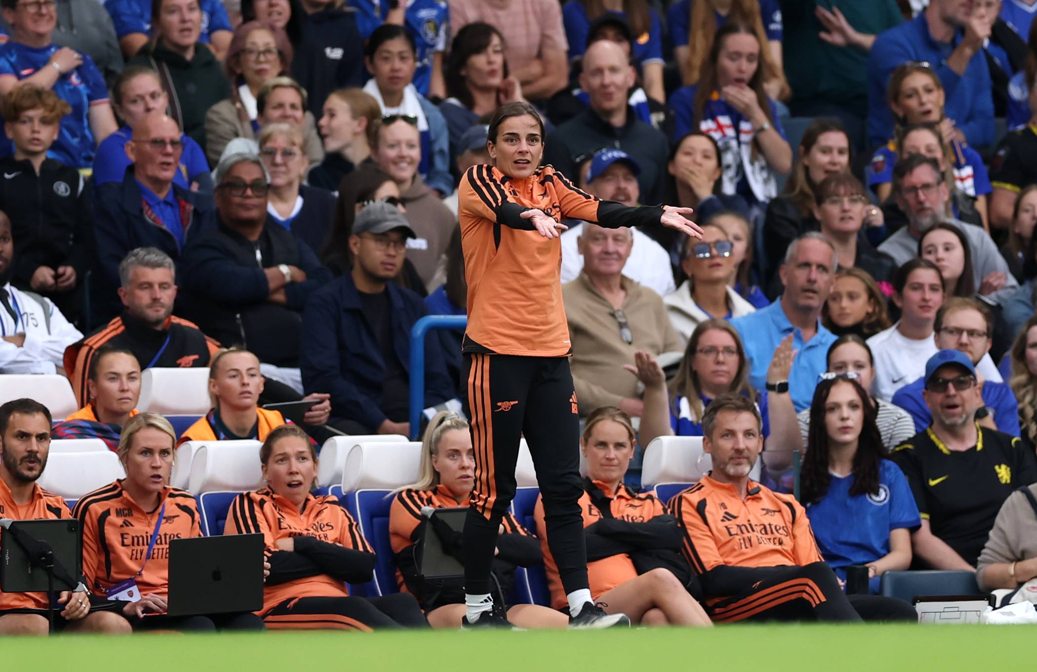 Arsenal boss Renee Slegers