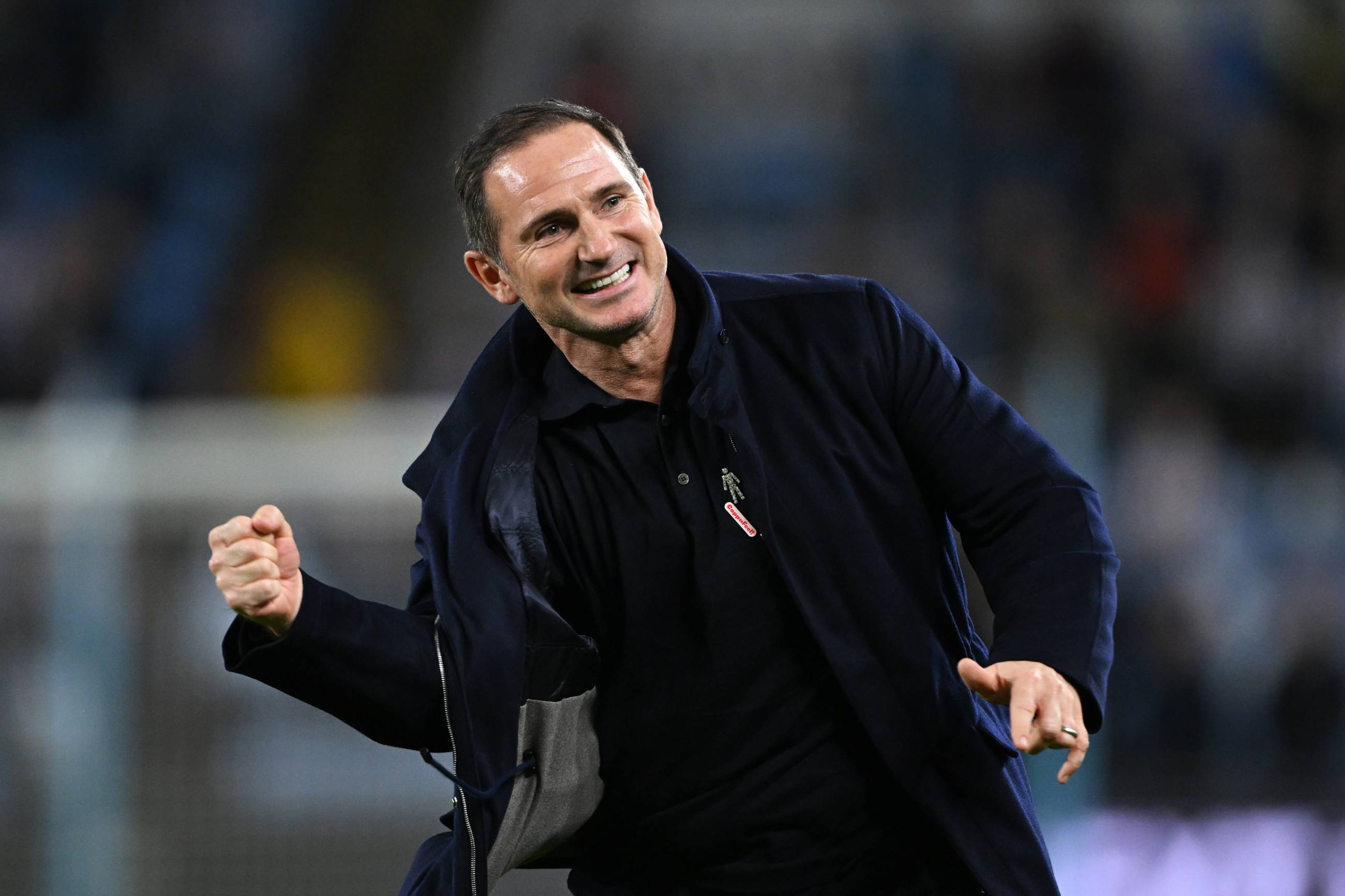 Frank Lampard celebrates