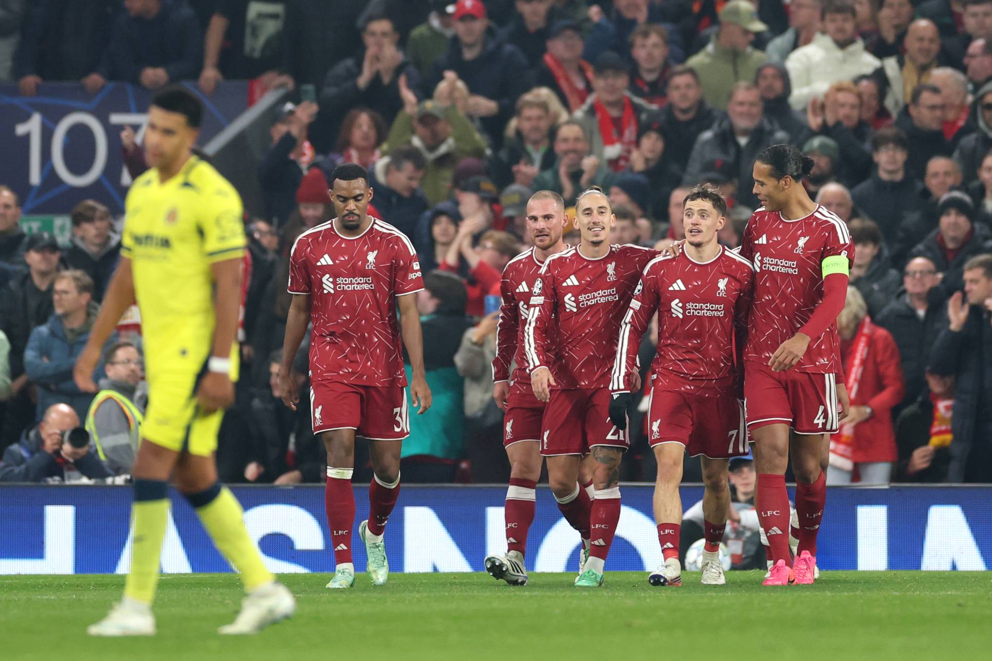 Liverpool continue winning Champions League run with comeback victory over Villarreal