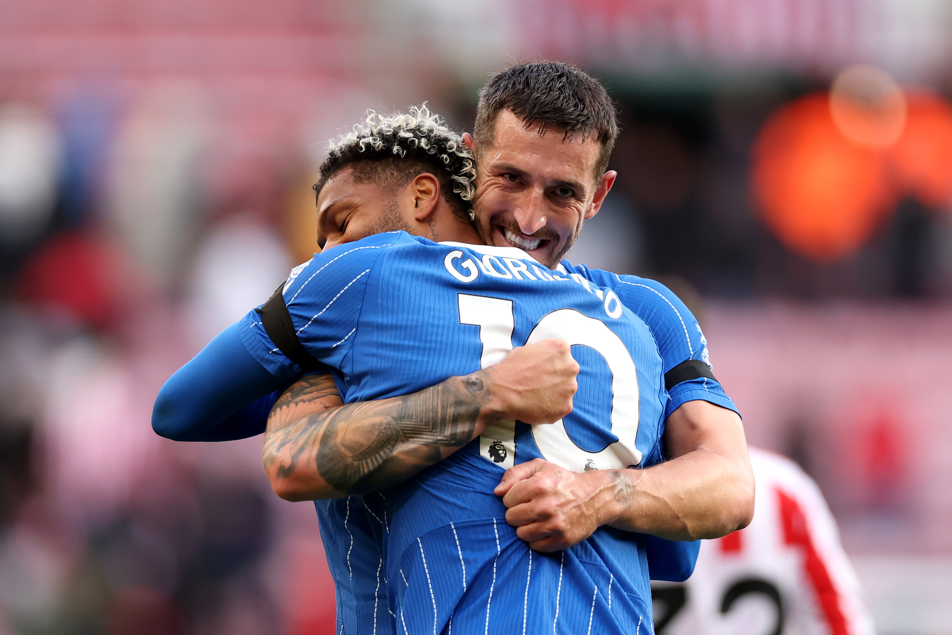 Brighton celebrate their victory