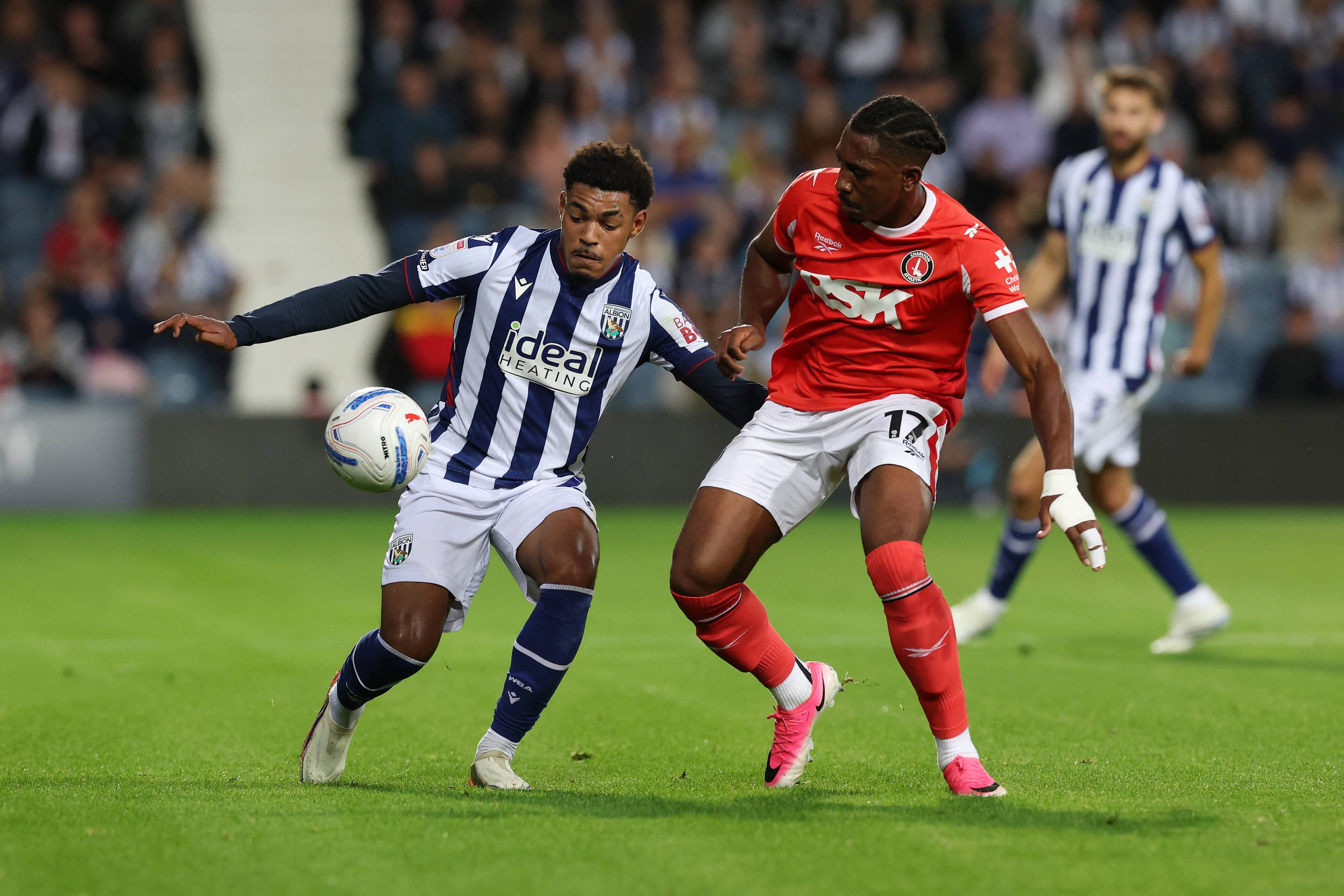 Kareem Tunde in action for West Brom