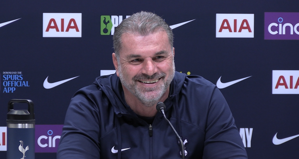 Tottenham manager Ange Postecoglou