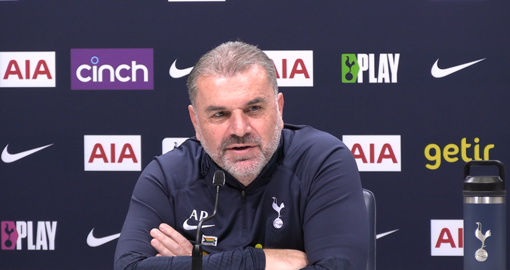 Tottenham Hotspur boss Ange Postecoglou