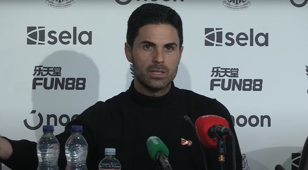Arsenal boss Mikel Arteta