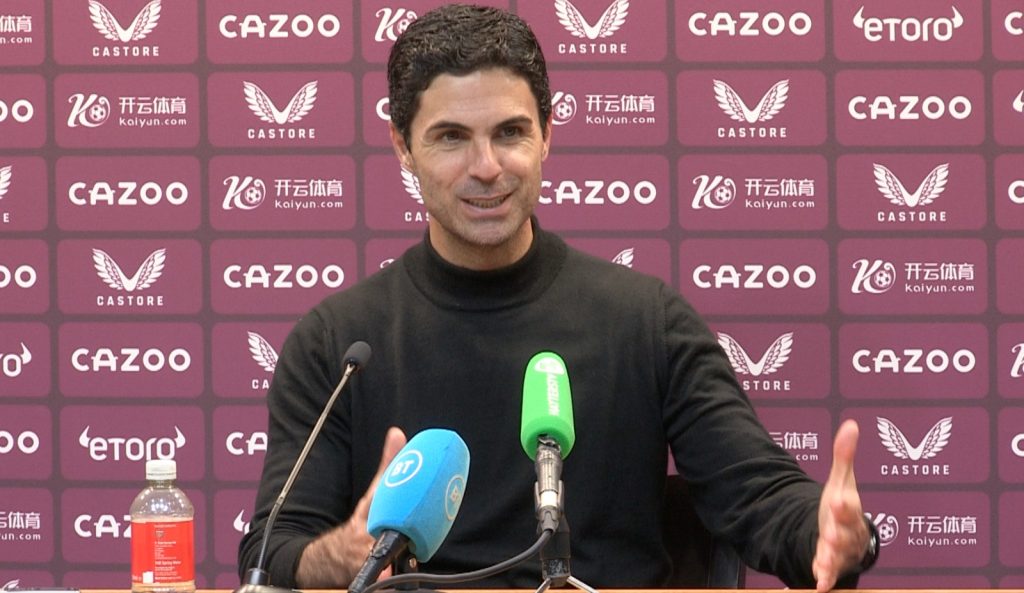 Arsenal boss Mikel Arteta