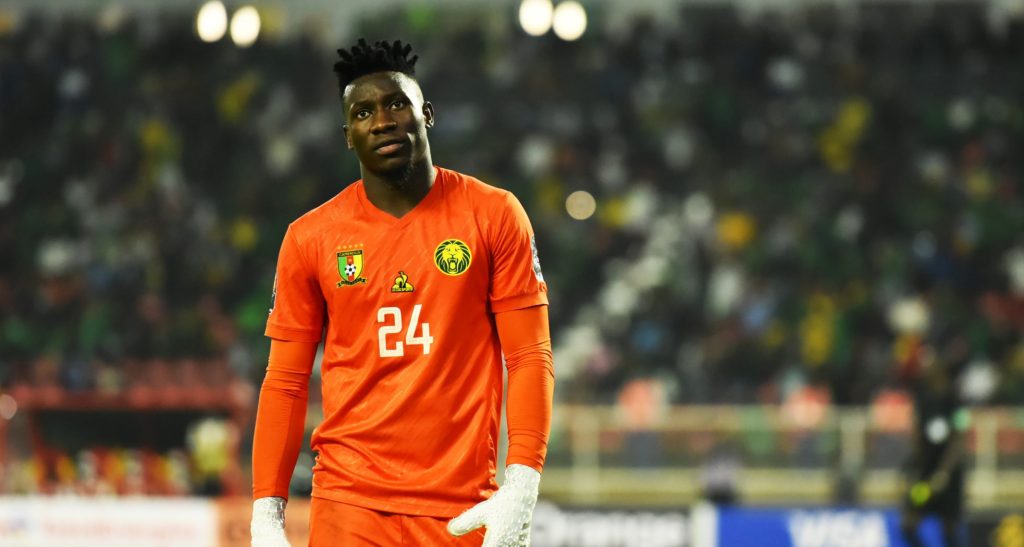 Cameroon and Manchester United goalkeeper Andre Onana
