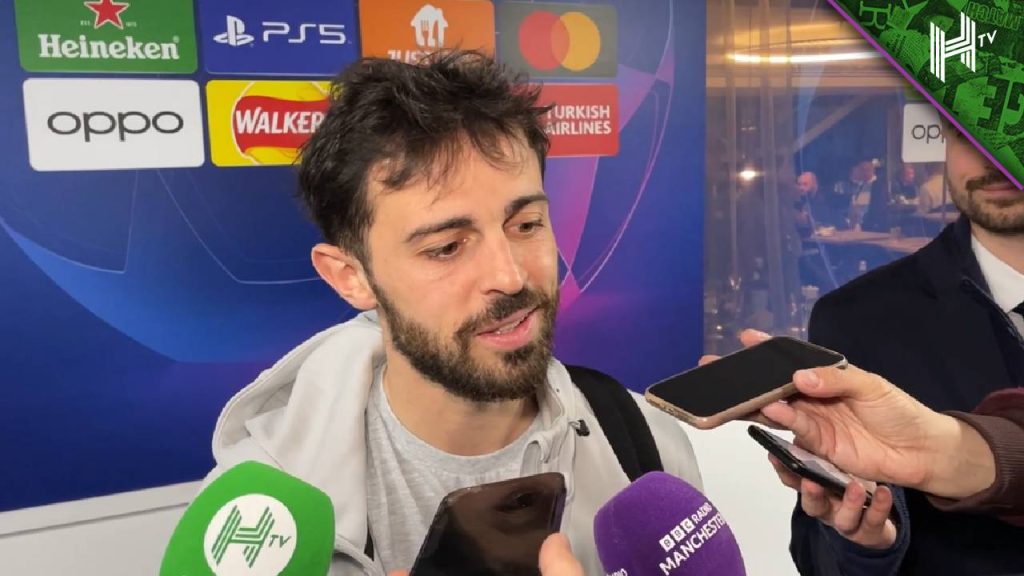 Man City midfielder Bernardo Silva