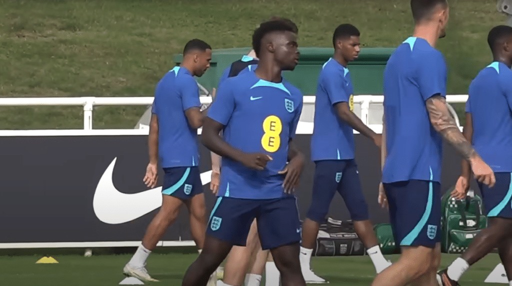 Arsenal winger Bukayo Saka