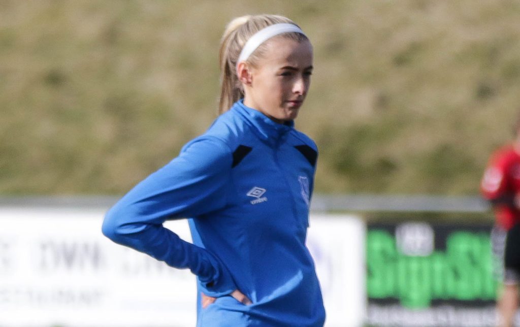England forward Chloe Kelly