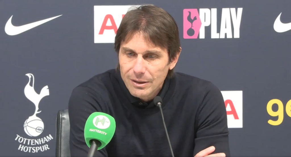 Tottenham manager Antonio Conte