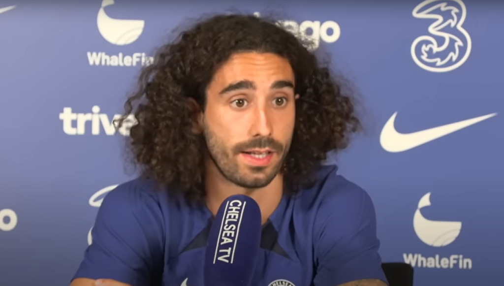 Chelsea defender Marc Cucurella