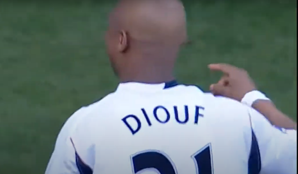 El Hadji Diouf at Bolton