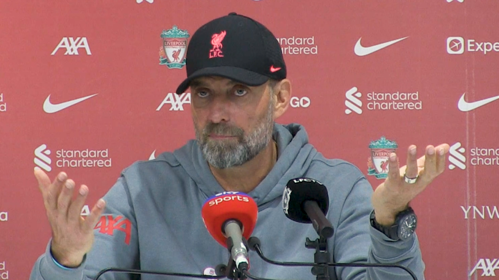 Liverpool manager Jurgen Klopp