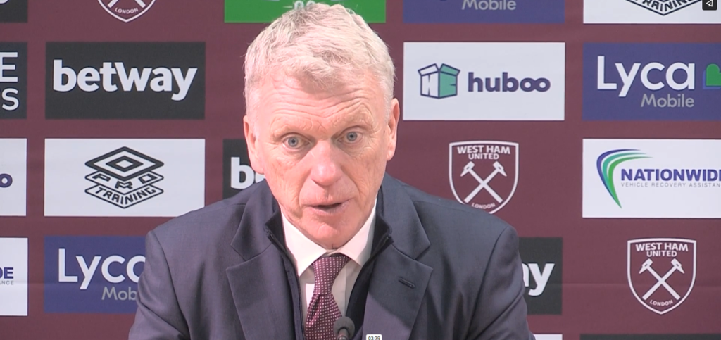 West Ham United manager David Moyes