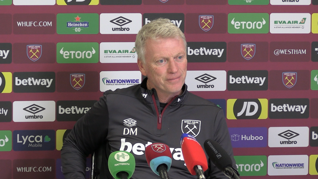 West Ham manager David Moyes